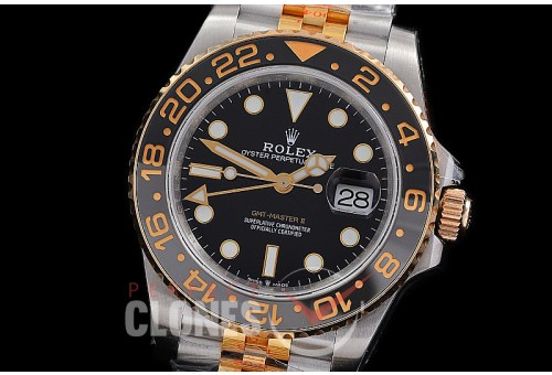 0 0 0 0 0 0 0 0 0 0 0 RLGT00921J-W GMF 2024 904L Steel GMT 126713GRNR SS/YG Jubilee Black VR 3285 CHS