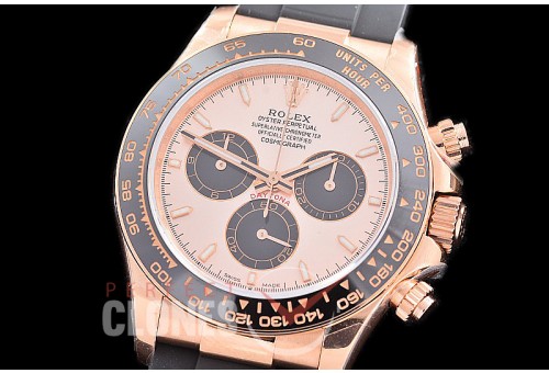 0 0 0 0 0 0 RLDFR-126515-106RW QF 904L Steel Daytona 126515LN RG/CER/RU Rose Gold Sticks 4130 Superclone - 72 Hours Power Reserve Movement / Extra Weighted