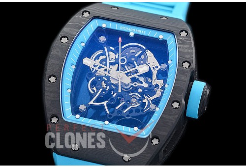 0 0 0 0 0 0 RM055-01-001 UOK-F RM055 Bubba Watson Marina Circult NTPT Limited Edition FC/RU Skeleton Asian Clone Calibre RMUL-2 - 120 Hrs Power Reserve 