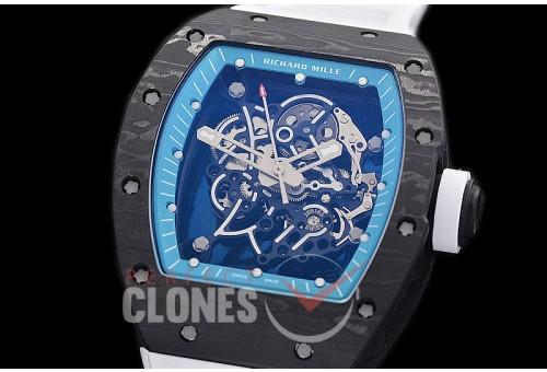 0 0 0 0 0 0 RM055-01-001A UOK-F RM055 Bubba Watson Marina Circult NTPT Limited Edition FC/RU Skeleton Asian Clone Calibre RMUL-2 - 120 Hrs Power Reserve 