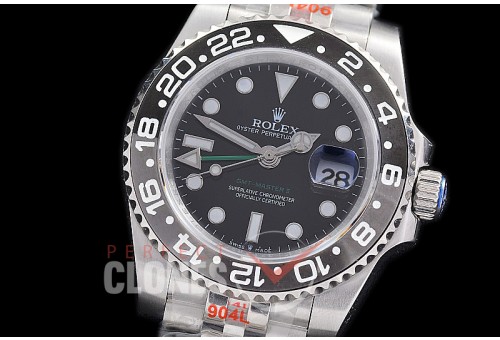 0 0 0 0 0 0 RLGS00806J NF 904 Steel GMT 126710GRNR SS/SS Black A-2813 - Noob Factory Special Offer 