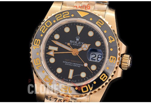 0 0 0 0 0 0 RLGF00802J NF 904 Steel GMT 126718GRNR YG/YG Black A-2813 - Noob Factory Special Offer 