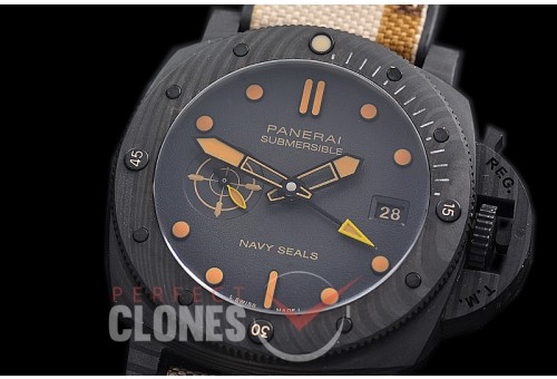 0 0 0 0 0 PN1513AA01 XF/VSF Pam 1513 AA Series QuarantQuattro GMT Navy Seals Luminor Submersible FC/NY Black VS P900