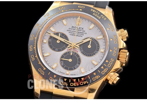 0 0 0 0 0 0 RLDF-4130-859RW QF V11 904L Steel Daytona 116518LN YG/CER/RU Meteorite Sticks 4130 Superclone - 72 Hours Power Reserve Movement / Extra Weighted 