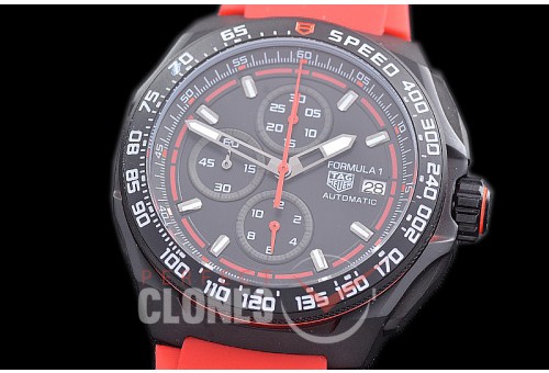 0 0 0 0 0 0 0 TGF1-ORRB-00116R Oracle Red Bull Racing Special Ed Chronograph PVD/RU Black/Red OS 20 Qtz
