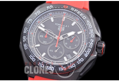 0 0 0 0 0 0 0 TGF1-ORRB-00111R Oracle Red Bull Racing Special Ed Chronograph PVD/RU Black/Red OS 20 Qtz