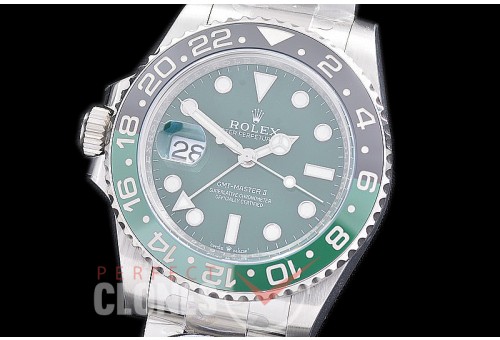 0 0 0 0 0 RLGS00875 SCF 904L Steel Lefty GMT 126729VTNR "Sprite" SS/SS/Oyster Green VR 3285 CHS