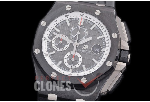 AP26405-131 APJ-F Royal Oak Offshore Chronograph CER/RU Burnt Black Asian Clone Calibre 3126 