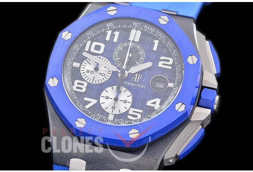 AP26405-111 APJ-F Royal Oak Offshore Chronograph CER/RU Burnt Blue Asian Clone Calibre 3126 