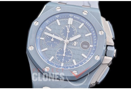 AP26405-135 APJ-F Royal Oak Offshore Chronograph CER/RU Blue Asian Clone Calibre 3126 