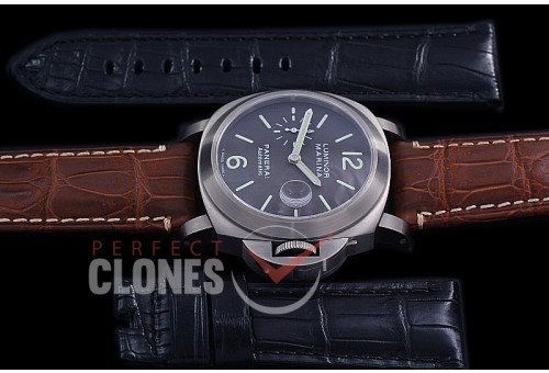 0 0 0 PN240M08 HF Pam 240 M Luminor Marina Automatic TI/LE Brown A-7750 28800bph - Special Offer 