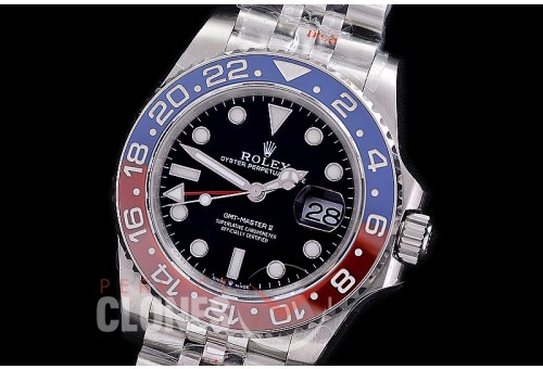 0 0 0 0 0 RLGS00708 QF 904L Steel GMT 126710BLRO Pepsi SS/SS/JUB Black SH 3285 CHS