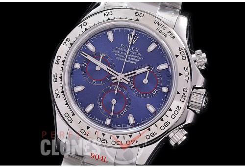 0 0 0 RLDS-4130-804 NNF 904L Steel Daytona 116509BLSO SS/SS Blue Sticks N4130 Superclone 
