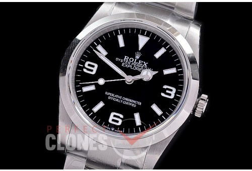 0 0 0 0 0 RLEX-36-101 BP Explorer 1 36mm 124270 SS/SS Black SH 3230