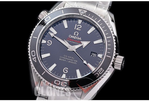 0 0 0 0 0 OMCPO42-108 BP Seamaster Planet Ocean Liquidmetal 42mm Black SS/SS A-2824