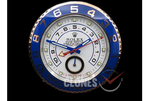 0 0 0 0 0 0 RLDC-YM2-112 Dealer Clock Yachtmaster II Style Swiss Quartz