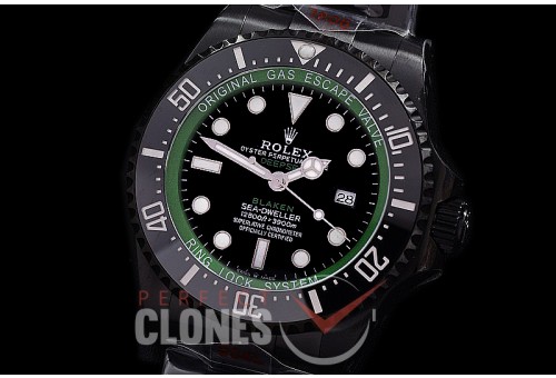 RLSD-BLK-102 BP 904L Blaken Special Edition Deepsea 116660 DLC/DLC Black A-2824