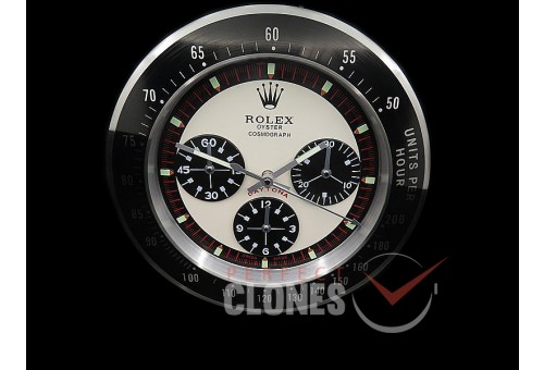 0 0 0 0 0 0 RLDC-DAYT-141 Dealer Clock Daytona Style Swiss Quartz