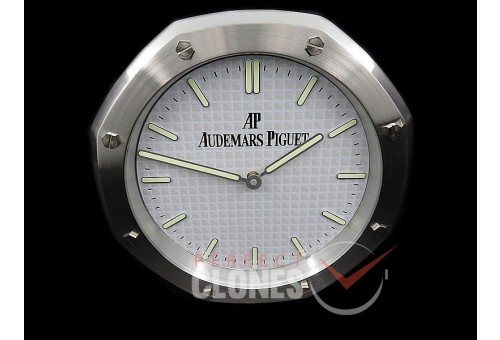 0 0 0 0 0 0 APDC-RO-101 Dealer Clock Royal Oak Style Swiss Quartz