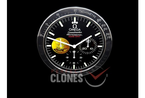 0 0 0 0 0 0 OMDC-SPD-103 Dealer Clock Speedmaster Style Swiss Quartz