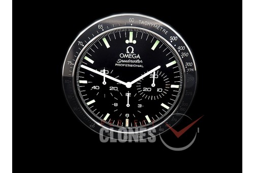 0 0 0 0 0 0 OMDC-SPD-101 Dealer Clock Speedmaster Style Swiss Quartz