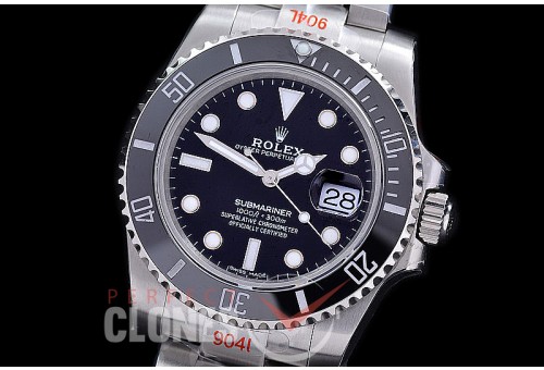 0 0 0 0 0 0 0 0 0 0 0 RLSS00301 BP 904L Steel Submariner 116610LN SS/SS Black SH 3135