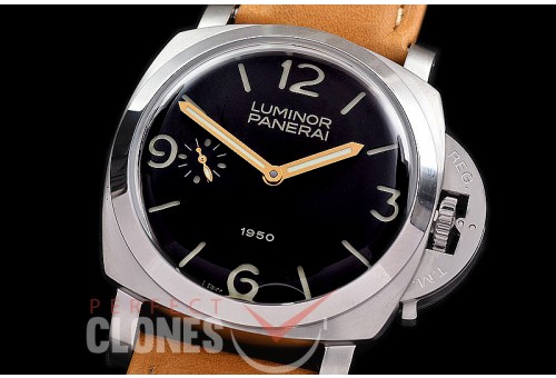 0 0 0 PN127E17 HWF Pam 127 E Series 1950 "The Fiddy" SS/LE Black A-6497