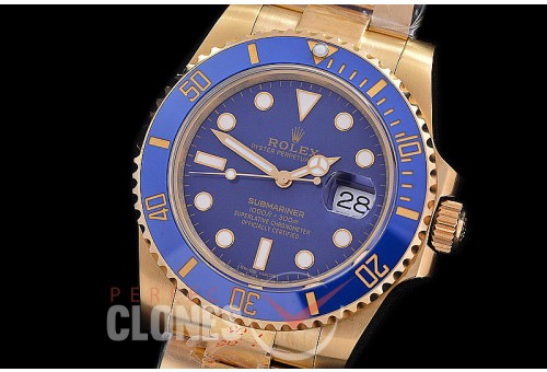 0 0 0 0 0 0 0 0 0 0 0 RLSF00302 BP 904L Steel Submariner 116618LB YG/YG Blue SH 3135