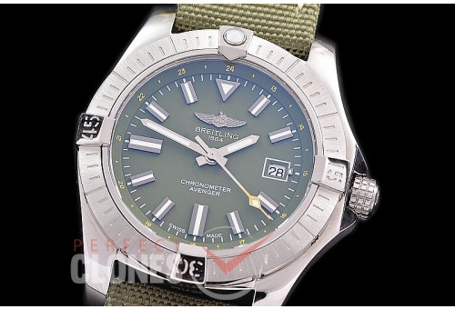 0 0 0 0 0 0 0 0 0 BLSA-43-016N ANF/OXF Avenger Automatic 43mm SS/NY Olive Green Sticks Asia 2824