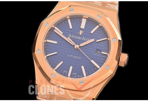 0 0 0 AP15400-713 ZF AP15400 Royal Oak Automatic RG/RG Blue Miyota 9015 / 3120