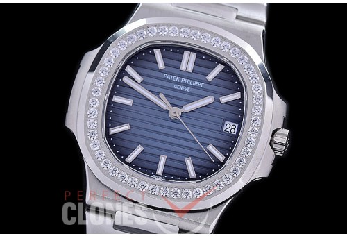 PP00603SD 3KF UV Nautilis 5711 SS/SS Blue Asian Clone Calibre 324SC