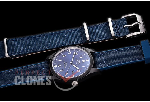 0 0 0 0 0 0 IWM18-018 M+F Pilot Royal Australia Airforce Special Edition Automatic IW328102 CER/NY Blue Miyota 9015