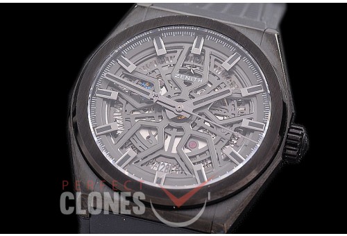 0 0 0 0 0 0 0 0 0 0 0 ZN-DFC-121R Defy Classic Automatic PVD/RU Black Skeleton / Black Miyota 9015 Modified 