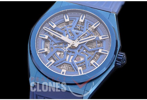 0 0 0 0 0 0 0 0 0 0 0 ZN-DFC-151R Defy Classic Automatic PVD/RU Blue Skeleton / Blue Miyota 9015 Modified 