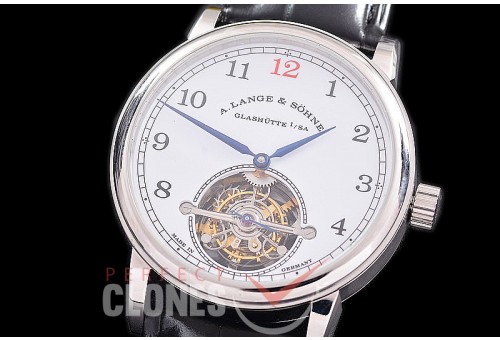 0 0 AL1815-082 Lange 1815 Tourbillon SS/LE White Bridged Tourbillon 