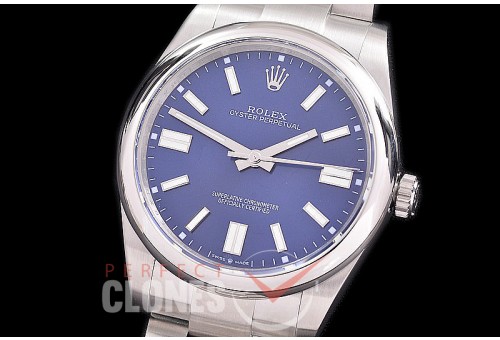RLOY-41-023S GMF 904 Steel Osyter Perpetual 41mm 124300 SS/SS Blue Sticks VR 3230 