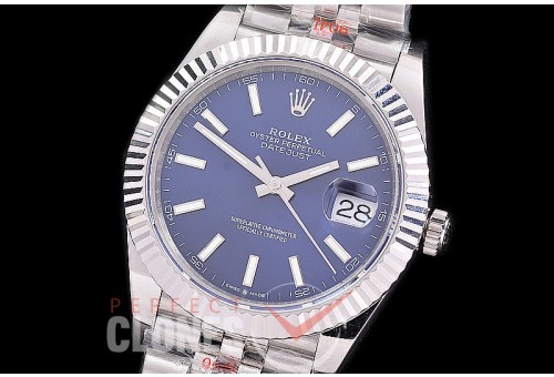 R41DJS-3235-304 GMF 126334 SS/SS Fluted/Jubilee Blue Sticks VR 3235 904L Steel / Extra Weighted Casework