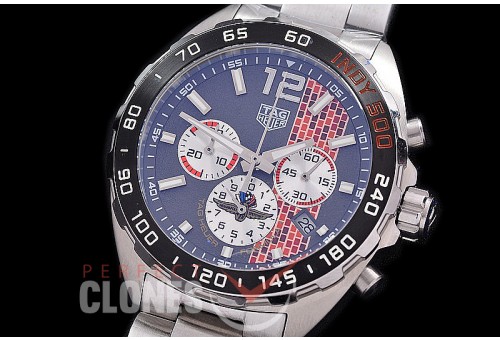 0 TGF1-00812 Indy 500 Indianapolis Speedway Special Ed Chronograph SS/SS Grey OS 20 Qtz