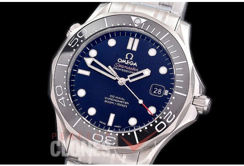 OM300M-101 BP Seamster Diver 300M Professional SS/SS Black A-2824 - Special Offer