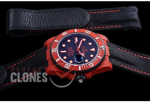 0 0 0 0 0 RLS-DIW-033 XF/VSF DIW NTPT Submariner 116610LN FC/NY Black/Red VS 3135 