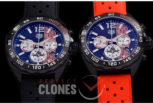 0 TGF1-00826R Indy 500 Indianapolis Speedway Special Ed Chronograph PVD/RU Black OS 20 Qtz