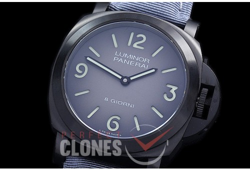 PN2121U01 HWF Pam 2121 Commemorative Luminor Geneva Boutique Special Edition Luminor Marina 8 Days SS/NY Grey A-6497