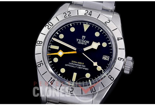 TU-BB39-001 ZF M79470 Black Bay Pro 39mm GMT SS/SS Black A-2836 
