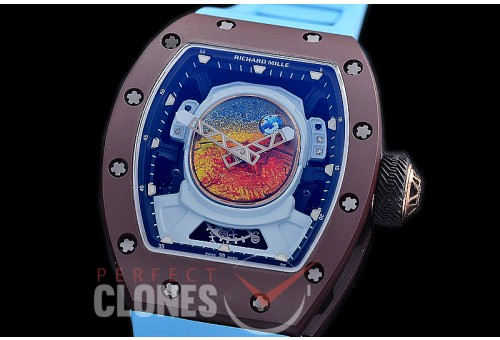 RM052-05-101B HHWF RM052-05 Paul Pharell Tourbillon DLC/RU Astronaut/Mars Asian Custom H/W Calibre