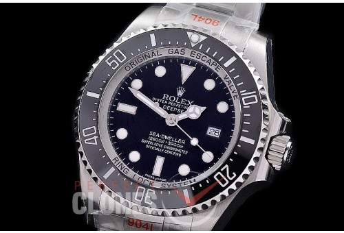 0 0 0 0 0 0 0 0 0 0 RLSD00096 NF V8 904L Steel Deepsea 116660 SS/SS Black SA 3135 - Special Offer 