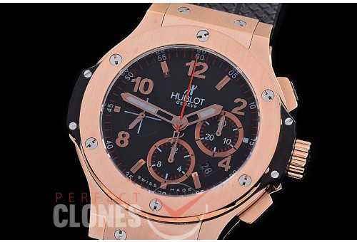 0 0 0 0 0 0 0 0 0 HB00213 HHWF Big Bang 44mm RG/RU Black A-7750 / 4100