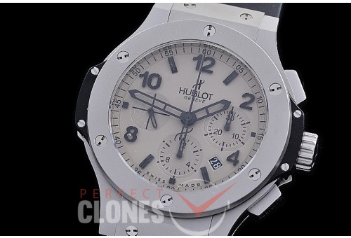0 0 0 0 0 0 0 0 0 HB00205 HHWF Big Bang 44mm Platinum Mat SS/RU Platinum A-7750 / 4100