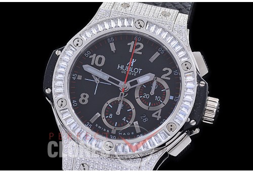 0 0 0 0 0 0 0 0 0 HB00203D2 HHWF Big Bang 44mm SS/DIAM/RU Black A-7750 / 4100