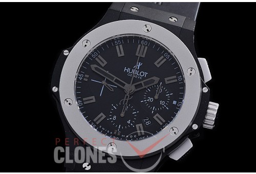 0 0 0 0 0 0 0 0 0 HB00233 HHWF Big Bang Evolution Ice Bang II 44mm PVD/RU Black A-7750 / 4100