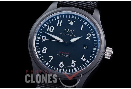 0 0 0 0 0 IWM18-056 ZF Pilot Automatic Black Ceramic Topgun Special Edition Automatic IW326901 CER/LE Black A-32110